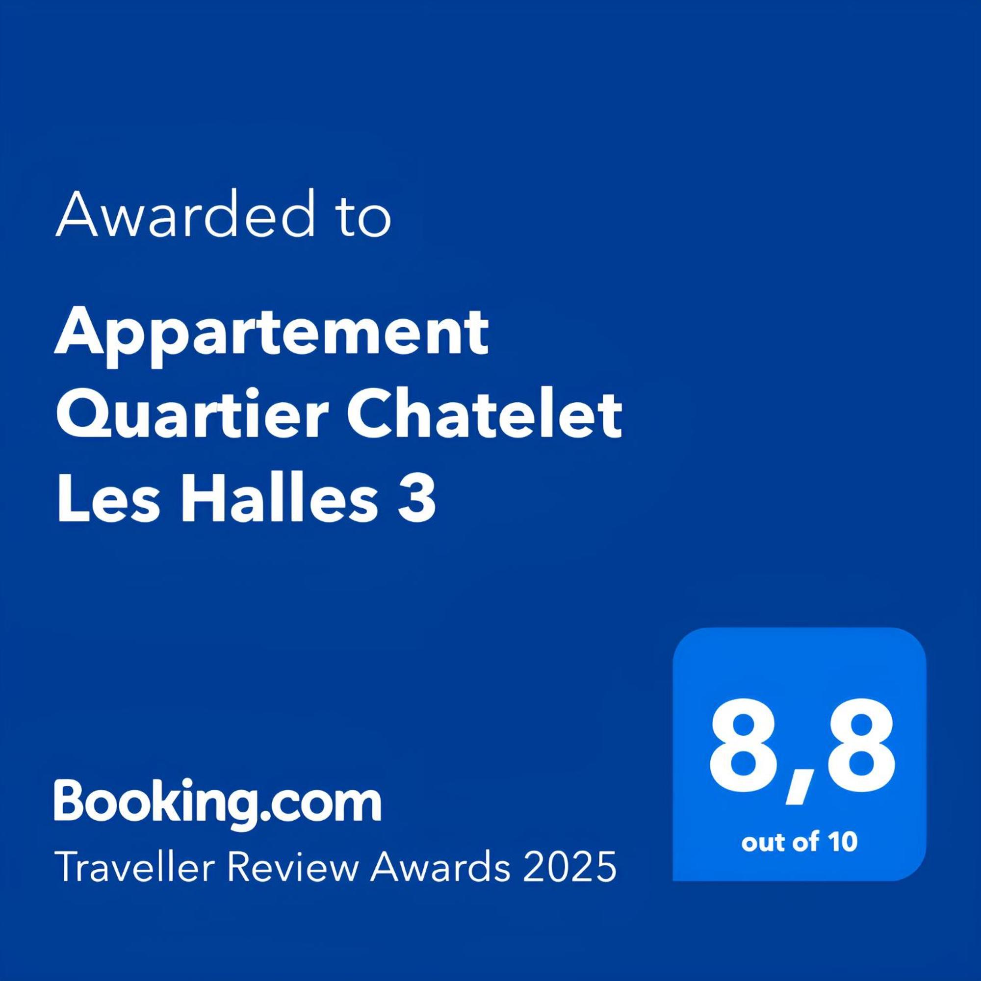 Appartement Quartier Chatelet Les Halles 3 Free Netflix ปารีส ภายนอก รูปภาพ